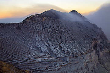 Image showing Ijen volcano, travel destination in Indonesia