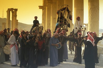 Image showing SYRIA PALMYRA ROMAN RUINS