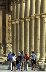 Image showing SYRIA PALMYRA ROMAN RUINS