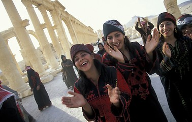 Image showing SYRIA PALMYRA ROMAN RUINS