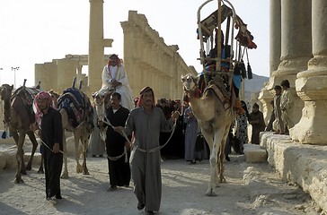 Image showing SYRIA PALMYRA ROMAN RUINS