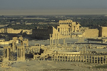 Image showing SYRIA PALMYRA ROMAN RUINS