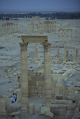 Image showing SYRIA PALMYRA ROMAN RUINS