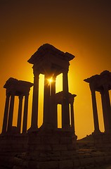 Image showing SYRIA PALMYRA ROMAN RUINS