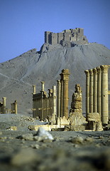 Image showing SYRIA PALMYRA ROMAN RUINS