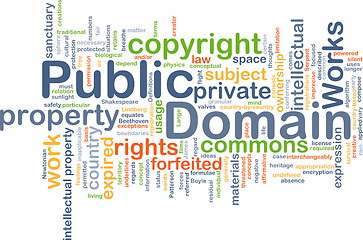 Image showing Public domain background concept