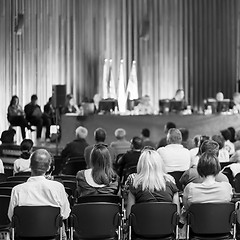 Image showing Trade union advisory committee meeting.