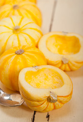 Image showing fresh yellow pumpkin