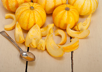 Image showing fresh yellow pumpkin