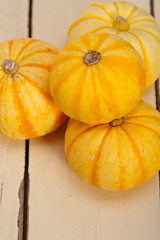 Image showing fresh yellow pumpkin