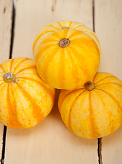 Image showing fresh yellow pumpkin