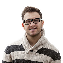 Image showing Portrait of a Young Man Smiling