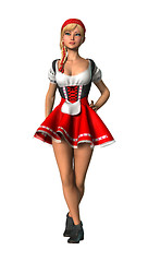 Image showing Octoberfest Girl