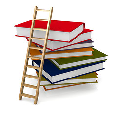 Image showing Book ladder