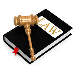 Image showing Law book 