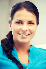 Image showing happy and smiling woman