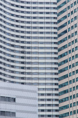 Image showing office building windows texture