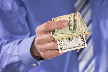 Image showing Paying in Dollars