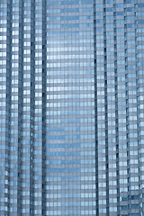 Image showing office building windows texture