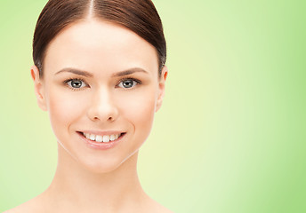 Image showing beautiful young woman face