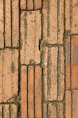 Image showing brick wall texture