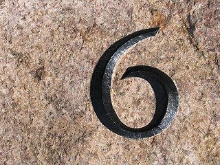 Image showing Number 6