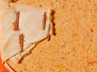 Image showing Retro look Brown burlap background