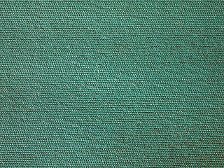 Image showing Retro look Green fabric background