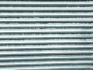 Image showing Corrugated steel