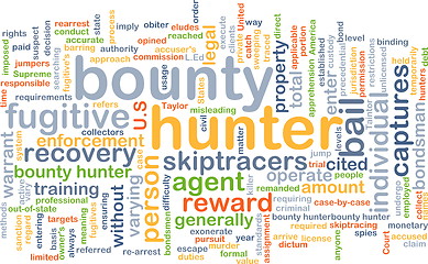 Image showing Bounty hunter background concept