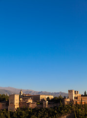 Image showing Alhambra in Granada - Spain