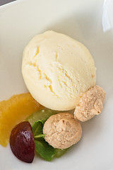 Image showing Fruit ice cream