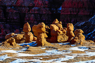 Image showing goblin valley, ut