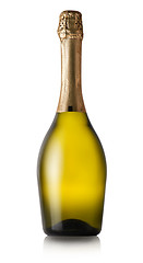 Image showing White wine isolated