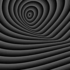 Image showing Abstract swirl background. Pattern with optical illusion. 