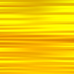 Image showing Gold waves background. Metal plate with reflected light. 