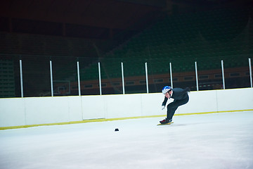 Image showing speed skating