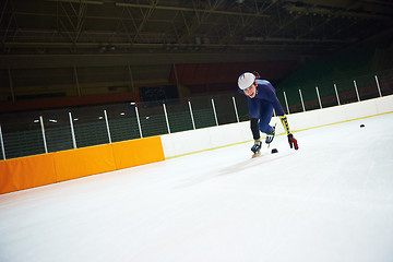 Image showing speed skating