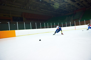 Image showing speed skating