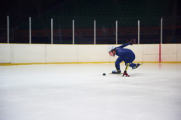 Image showing speed skating