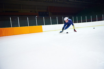 Image showing speed skating