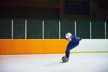 Image showing speed skating