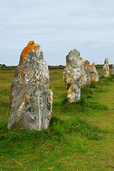 Image showing Megalithic monuments in Brittany