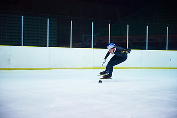 Image showing speed skating