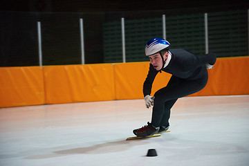 Image showing speed skating