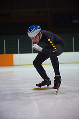 Image showing speed skating