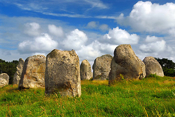 Image showing Megalithic monuments in Brittany