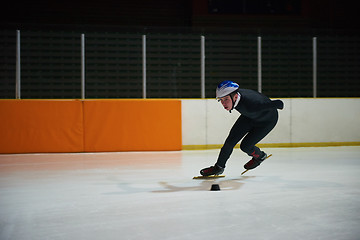 Image showing speed skating