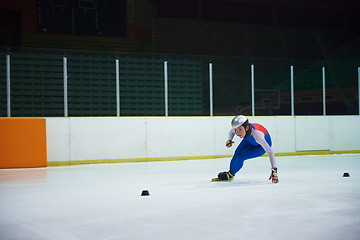 Image showing speed skating