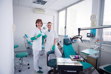 Image showing portrait of a dentist